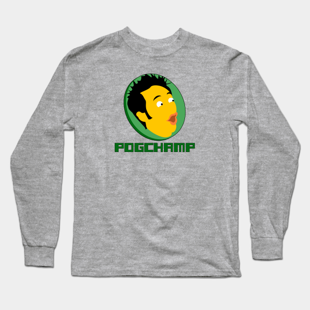 Pogchamp For Light Colored Shirts Pogchamp Long Sleeve T Shirt